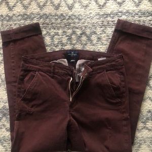 COPY - American Eagle tomgirl stretch chinos